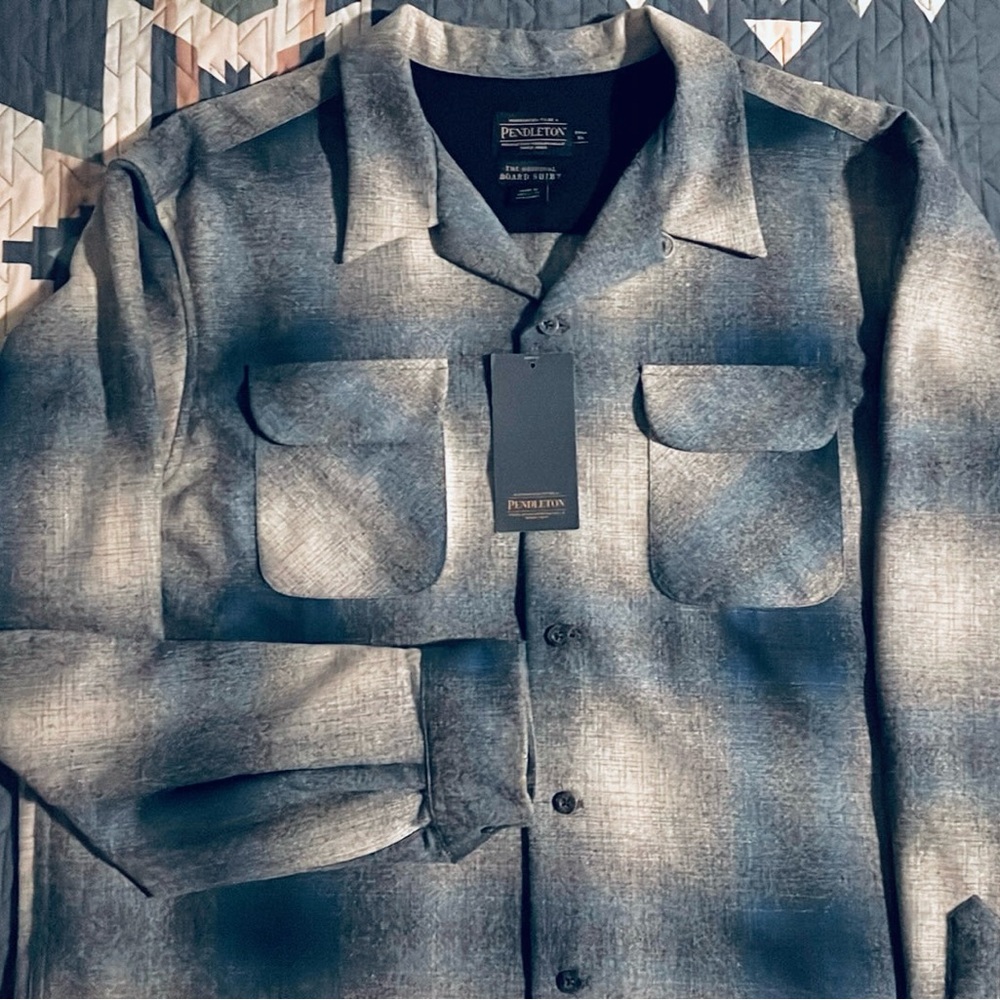Pendleton Men’s Plaid Shirt/ Worn Only Once